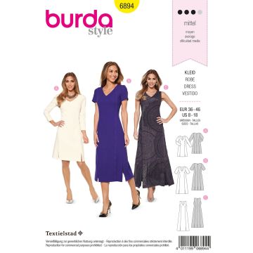 Burda patroon 6894 maat 36 t/m 46
