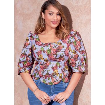 McCall's patroon 8255 maat 52 t/m 58