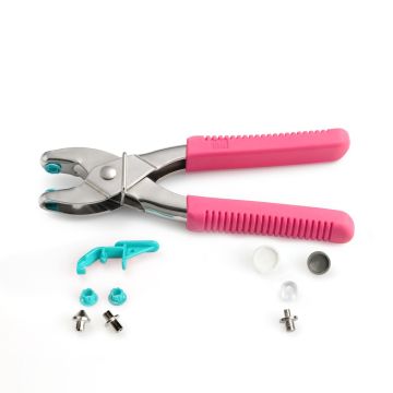 PRYM Love Vario-tang fuchsia + gereedsch. Color Snaps 390902