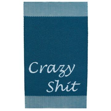PRYM Applicatie Jeans Crazy te naaien blauw 1st 921555