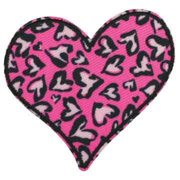 PRYM Applicatie HART opstrijkbaar fuchsia 1st 922020