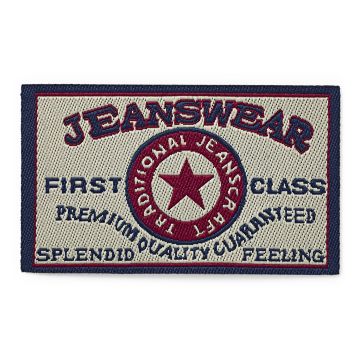 PRYM Jeanslabel beige rechthoekig Jeanswear F 925677