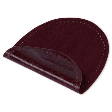 PRYM Patches suèdeimit.opstrijkbaar 9,5x14,5d.rood 2st 929035