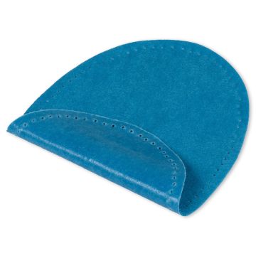 PRYM Patches suède imitatie op strijkbaar 9,5 x 14,5 cm turkoois.2st 929389