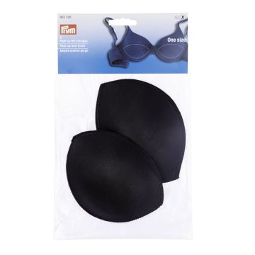 PRYM Push-up BH-inlegcups één maat zwart 992326