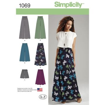 Simplicity patroon 1069 maat 30 t/m 38