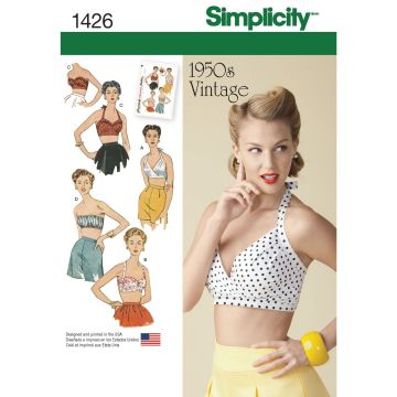 Simplicity patroon 1426 maat 30 t/m 38