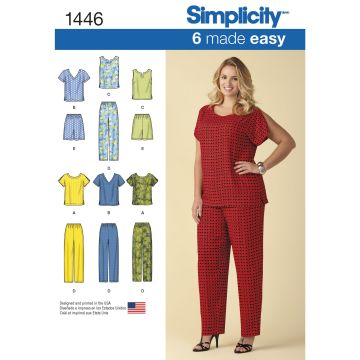 Simplicity patroon 1446 maat 44 t/m 50