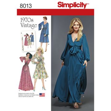 Simplicity patroon 8013 maat 32 t/m 40
