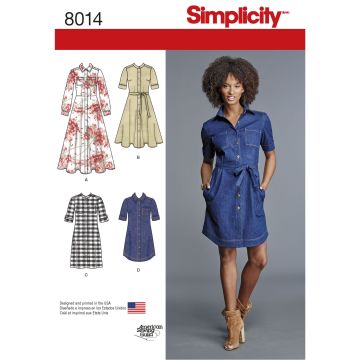Simplicity patroon 8014 maat 42 t/m 50