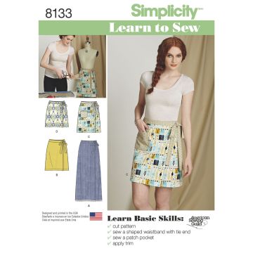 Simplicity patroon 8133 maat 32 t/m 44