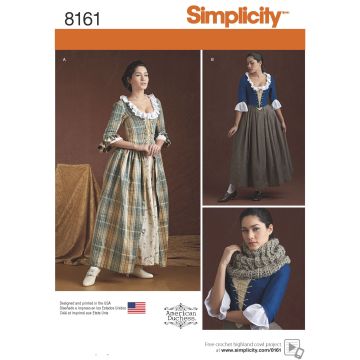 Simplicity patroon 8161 maat 32 t/m 40