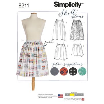 Simplicity patroon 8211 maat 40 t/m 48