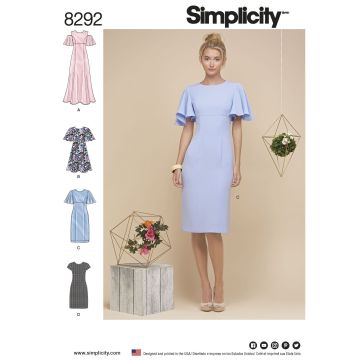 Simplicity patroon 8292 maat 40 t/m 48