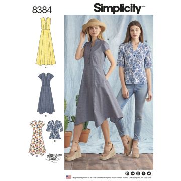 Simplicity patroon 8384 maat 32 t/m 40