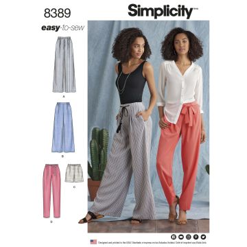 Simplicity patroon 8389 maat 40 t/m 48