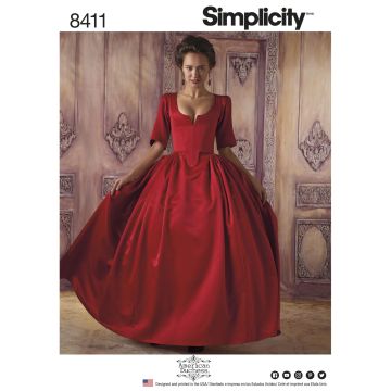 Simplicity patroon 8411 maat 40 t/m 48