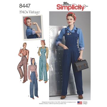 Simplicity patroon 8447 maat 32 t/m 40