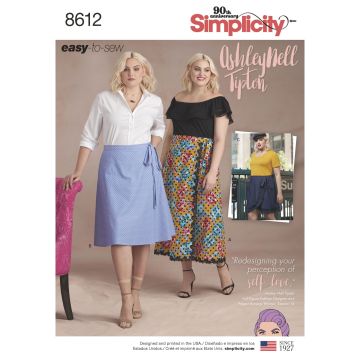 Simplicity patroon 8612 maat 44 t/m 52