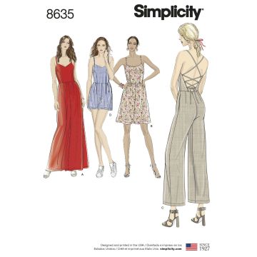 Simplicity patroon 8635 maat 40 t/m 48