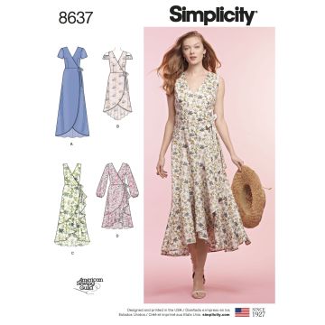 Simplicity patroon 8637 maat 32 t/m 40