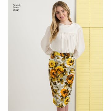 Simplicity patroon 8652 maat 32 t/m 40