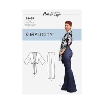 Simplicity patroon 8655 maat 42 t/m 50