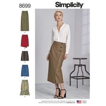 Simplicity patroon 8699 maat 40 t/m 48
