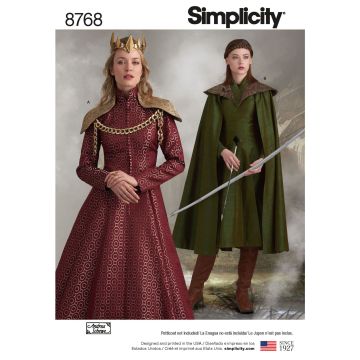 Simplicity patroon 8768 maat 40 t/m 48