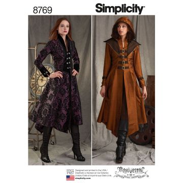 Simplicity patroon 8769 maat 40 t/m 48