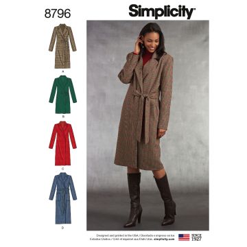 Simplicity patroon 8796 maat 42 t/m 50