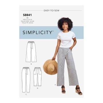Simplicity patroon 8841 maat 40 t/m 48