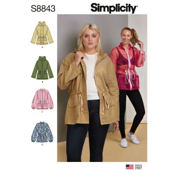 Simplicity patroon 8843 maat 30 t/m 38
