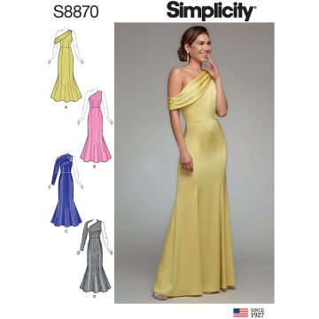 Simplicity patroon 8870 maat 38 t/m 46