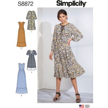 Simplicity patroon 8872 maat 30 t/m 38