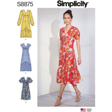 Simplicity patroon 8875 maat 32 t/m 40