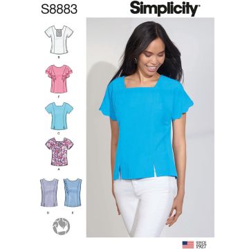 Simplicity patroon 8883 maat 32 t/m 40