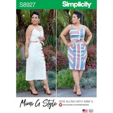 Simplicity patroon 8927 maat 42 t/m 50