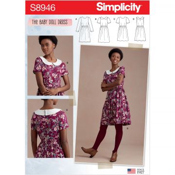Simplicity patroon 8946 maat 32 t/m 40
