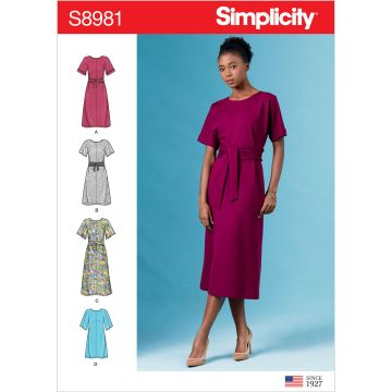 Simplicity patroon 8981 maat 40 t/m 48