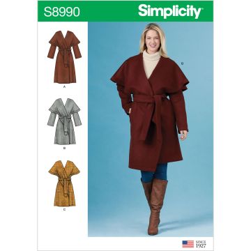Simplicity patroon 8990 maat 32 t/m 40