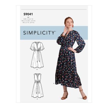 Simplicity patroon 9041 maat 32 t/m 40
