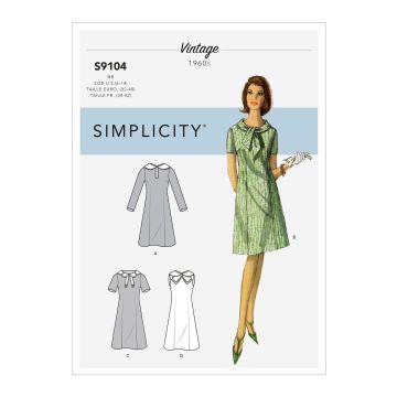 Simplicity patroon 9104 maat 40 t/m 48