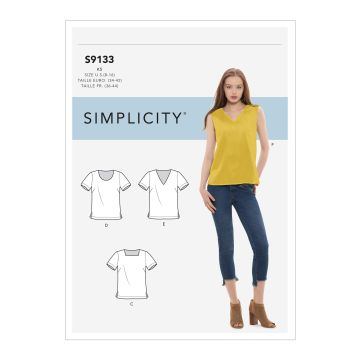 Simplicity patroon 9133 maat 34 t/m 42