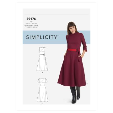 Simplicity patroon 9176 maat 36 t/m 44