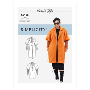 Simplicity patroon 9186 maat 32 t/m 40