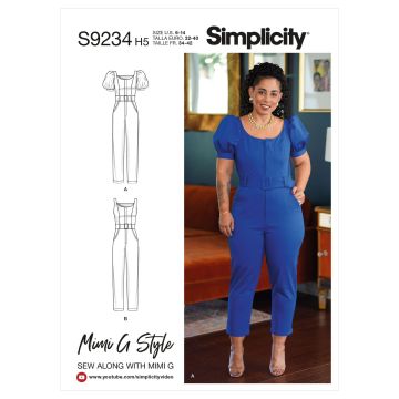 Simplicity patroon 9234 maat 32 t/m 40