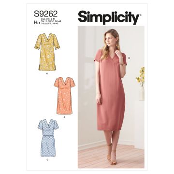 Simplicity patroon 9262 maat 42 t/m 50