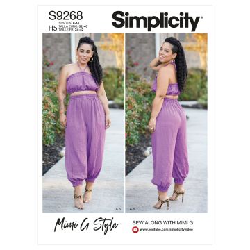 Simplicity patroon 9268 maat 42 t/m 50