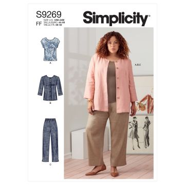 Simplicity patroon 9269 maat 52 t/m 58